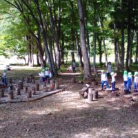 キャンプ場見学