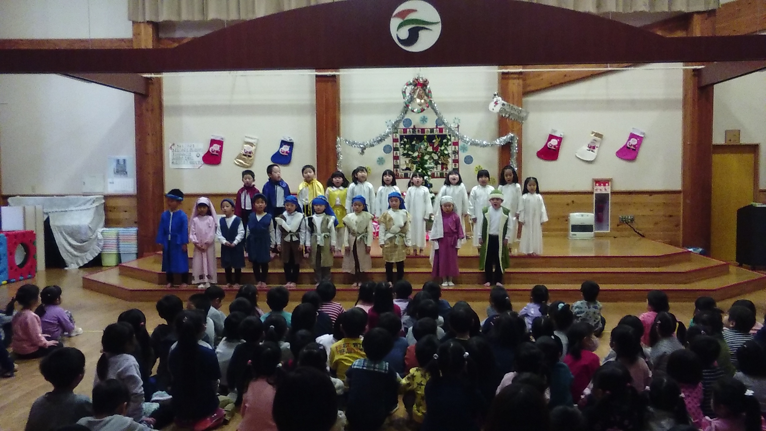 クリスマスの喜びをプレゼント