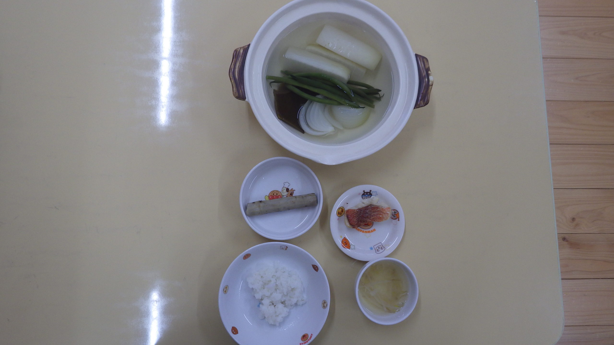 今日の給食（15日）