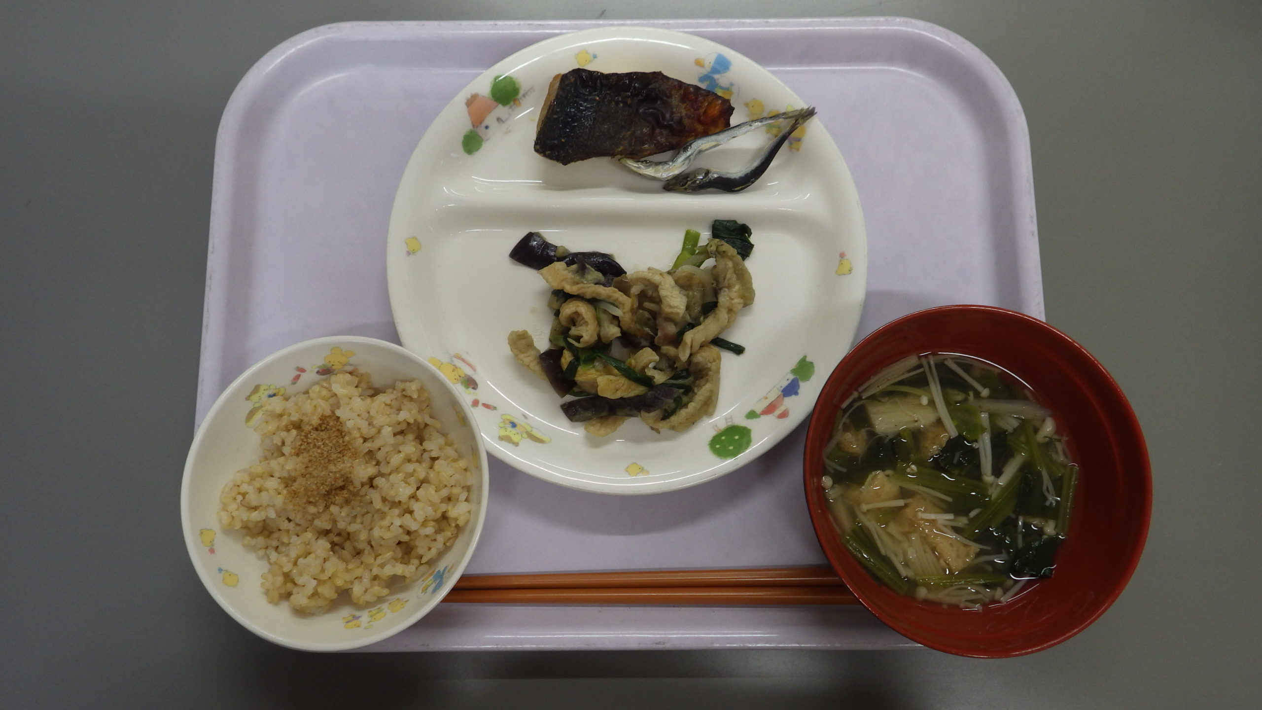 今日の給食
