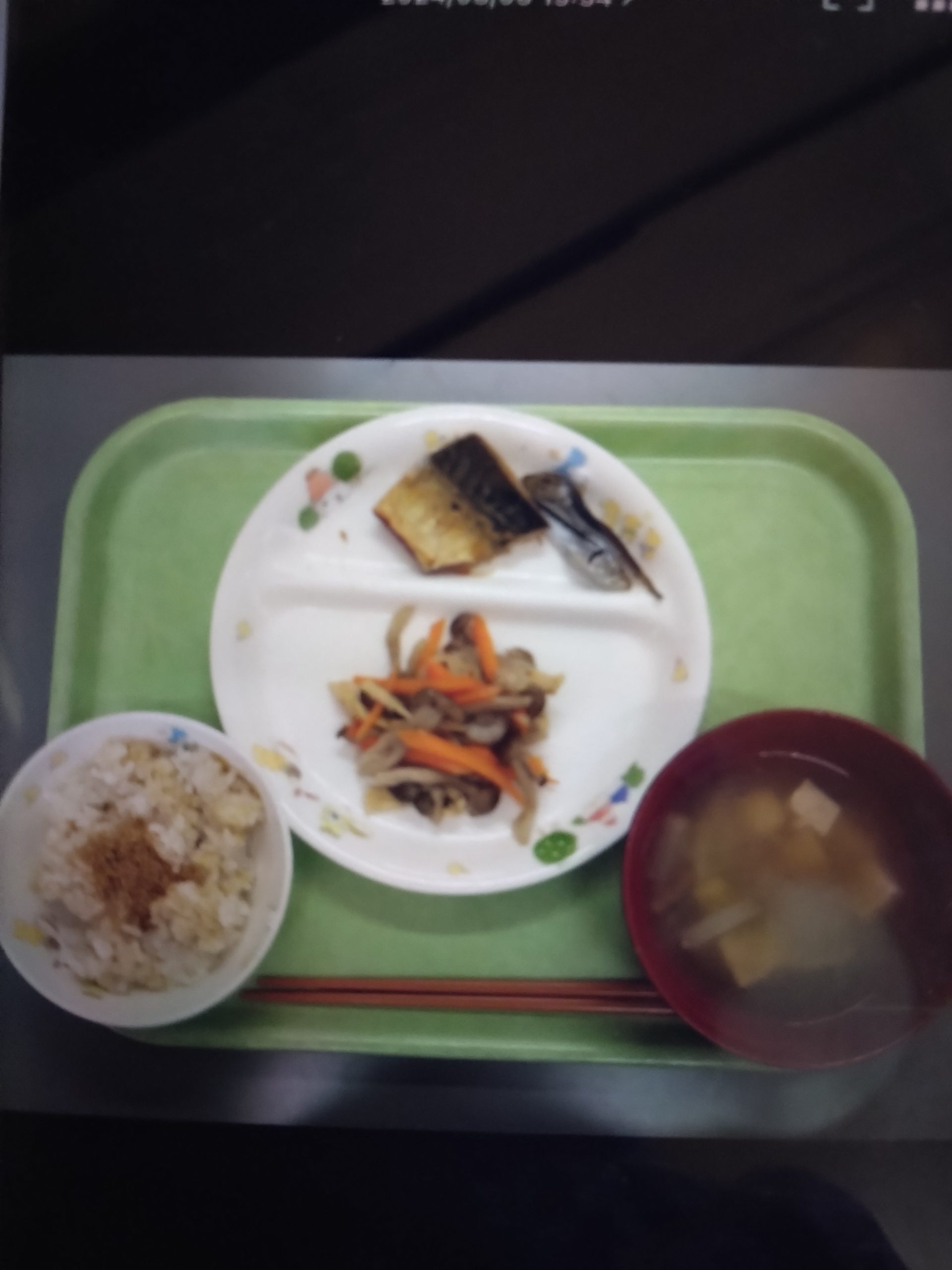 今日の給食