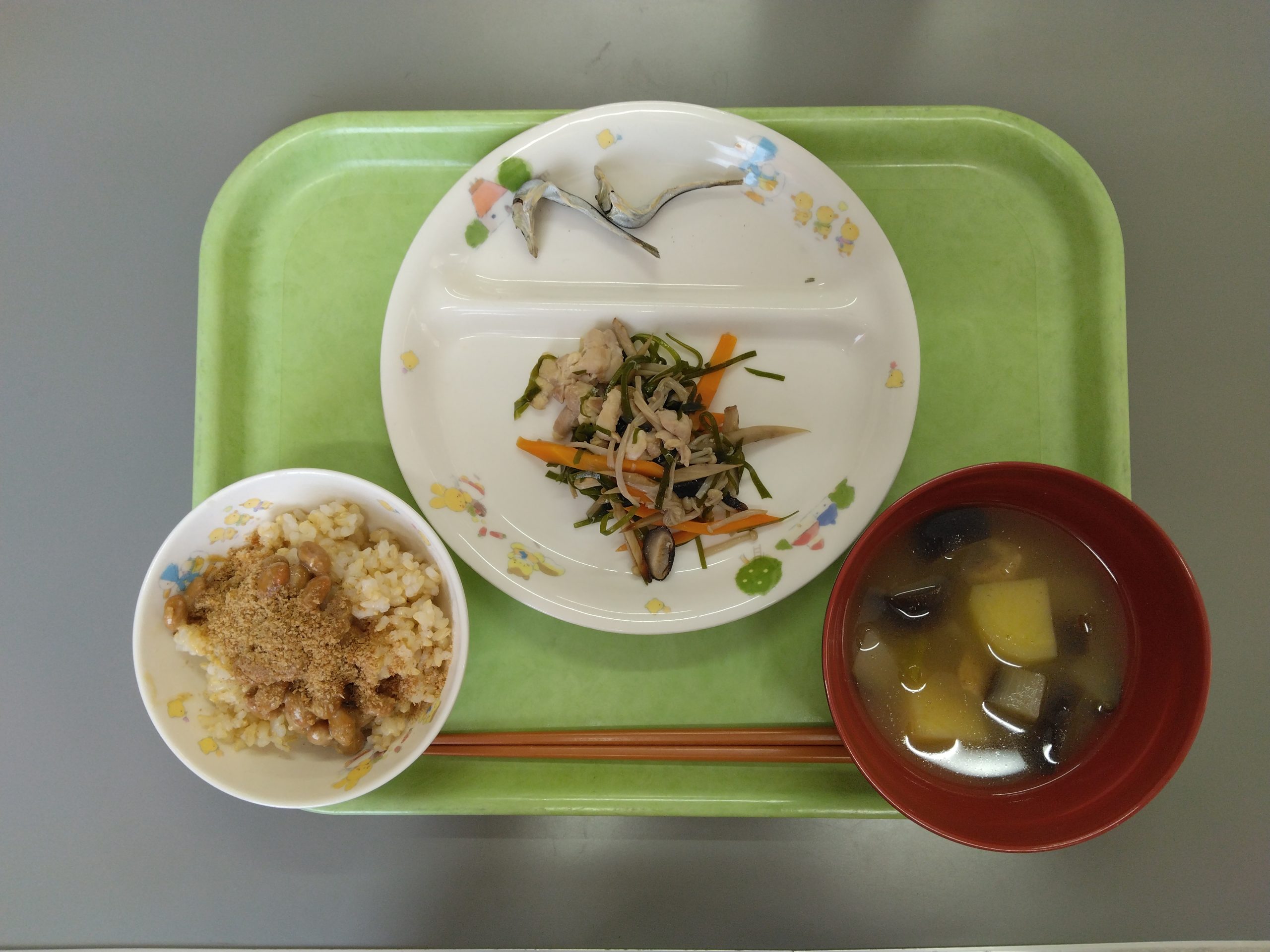 今日の給食