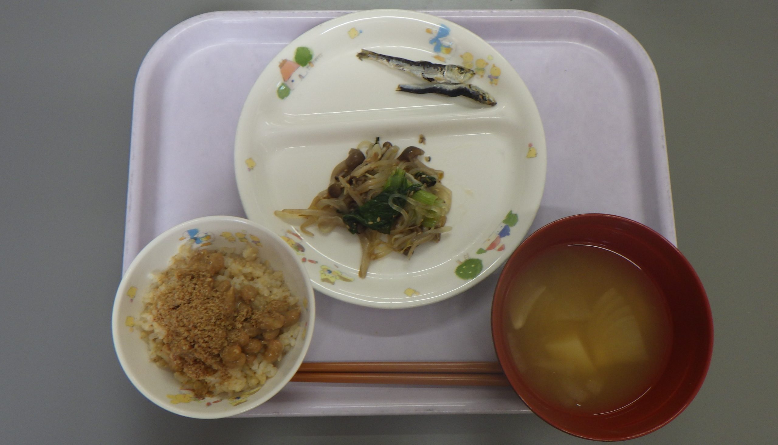 今日の給食