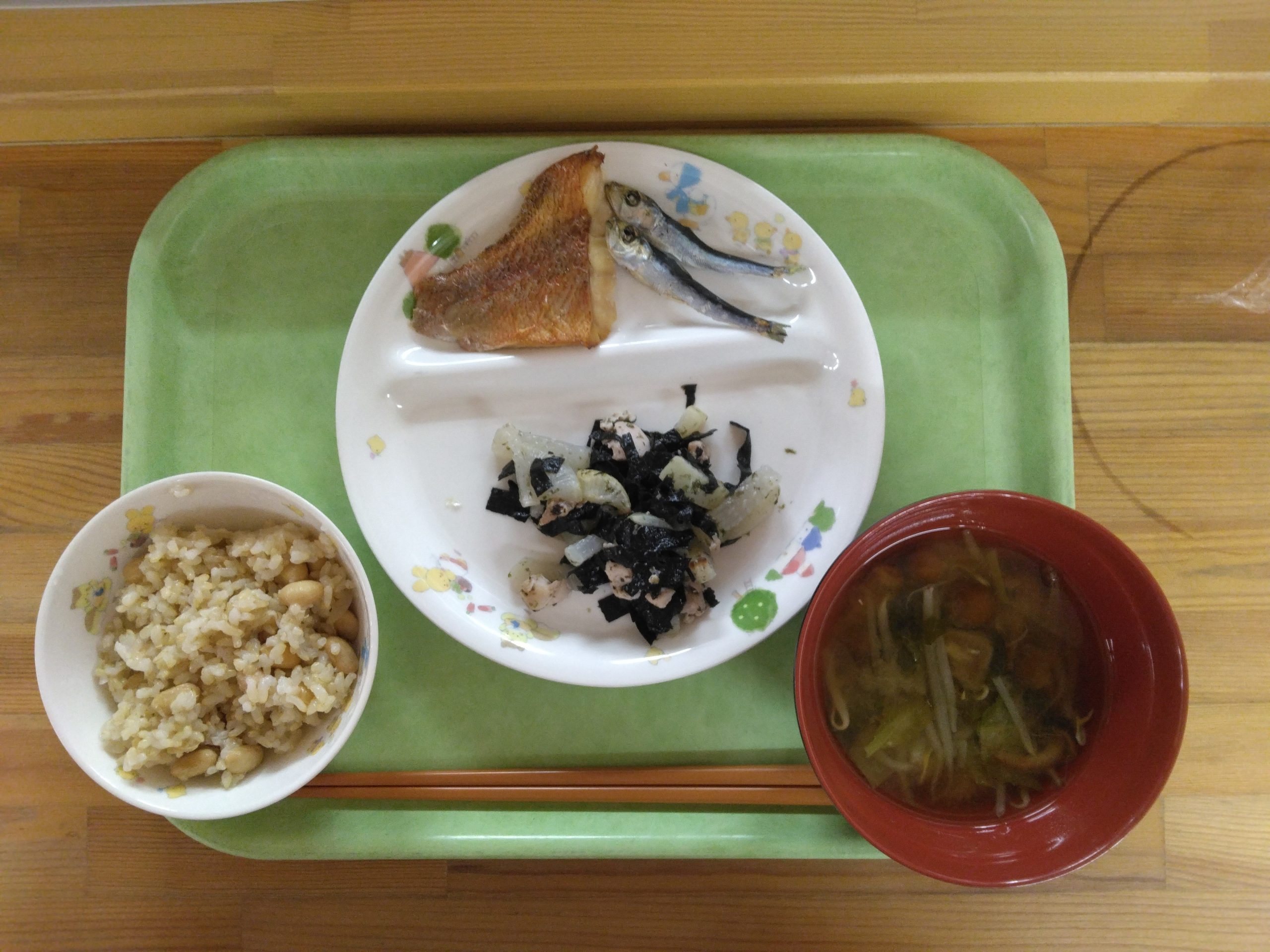 今日の給食