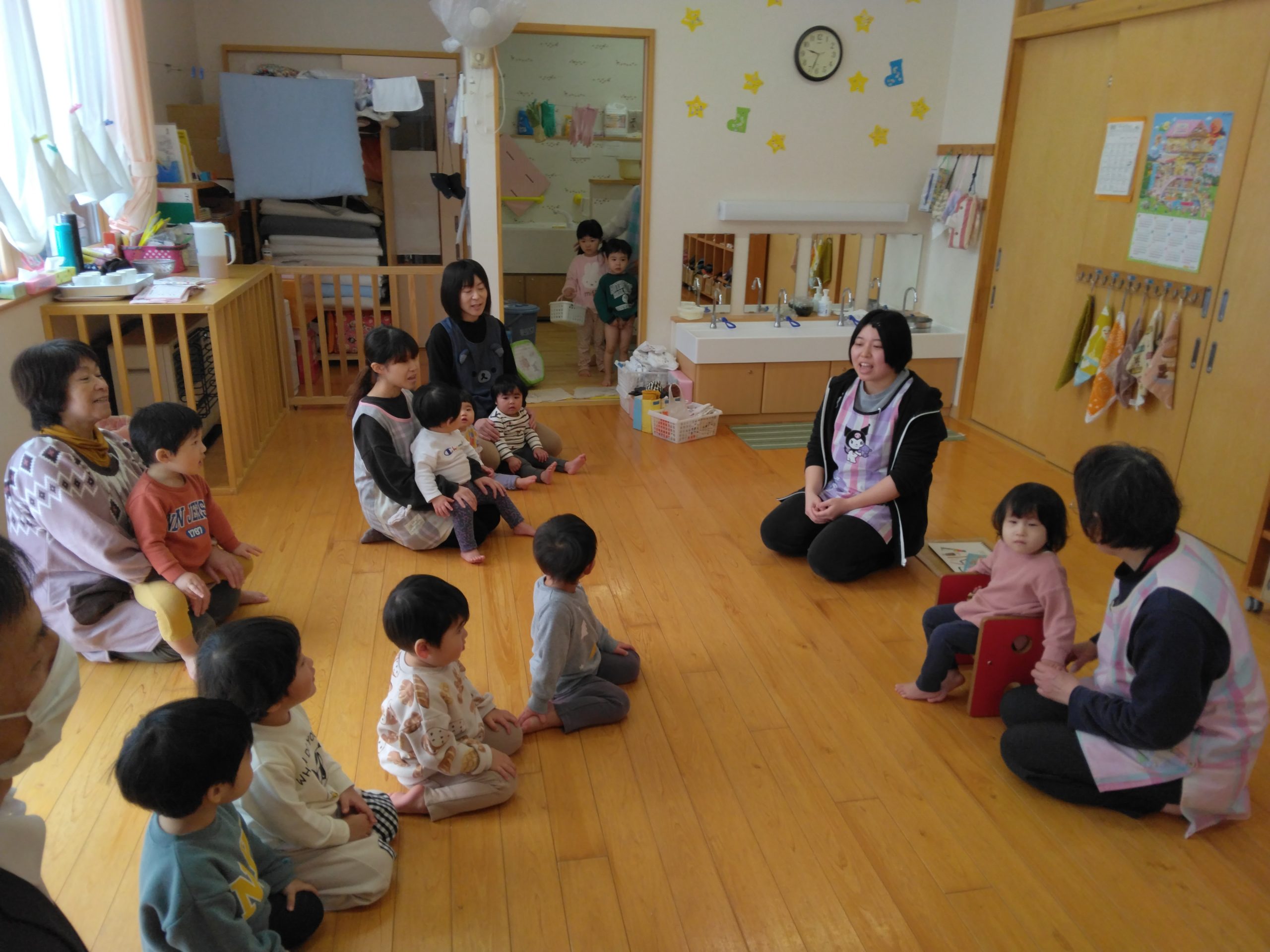 1月お誕生会（未満児）