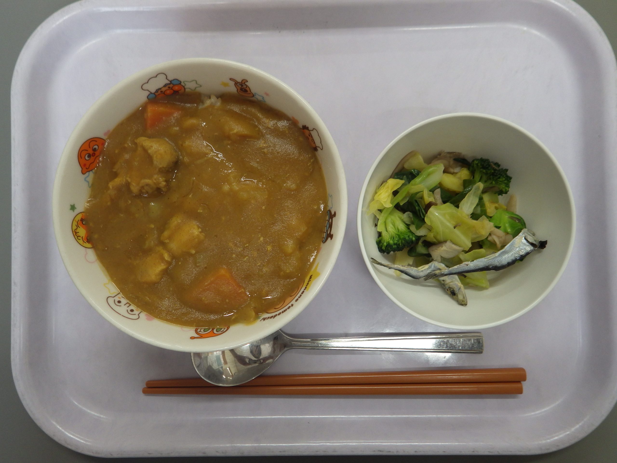 今日の給食