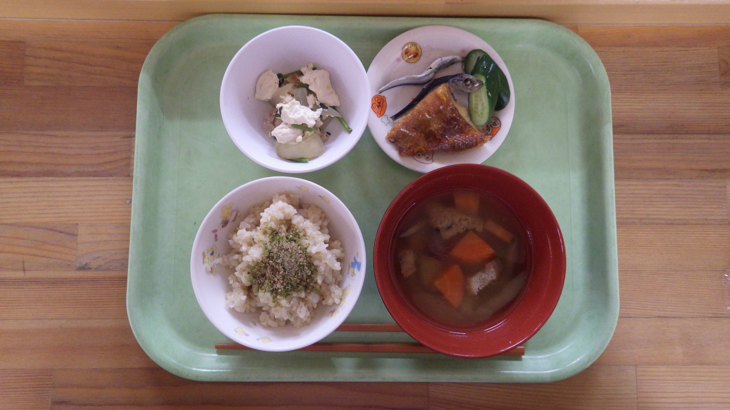 今日の給食