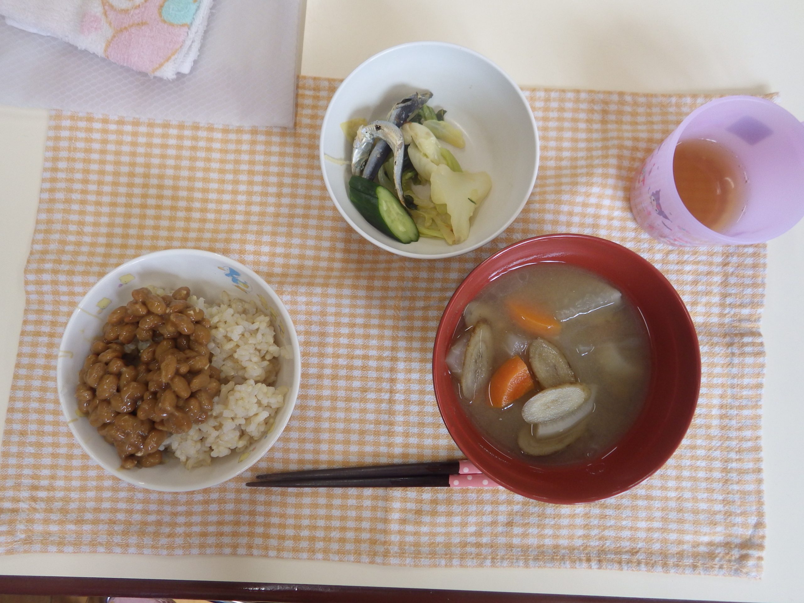 今日の給食