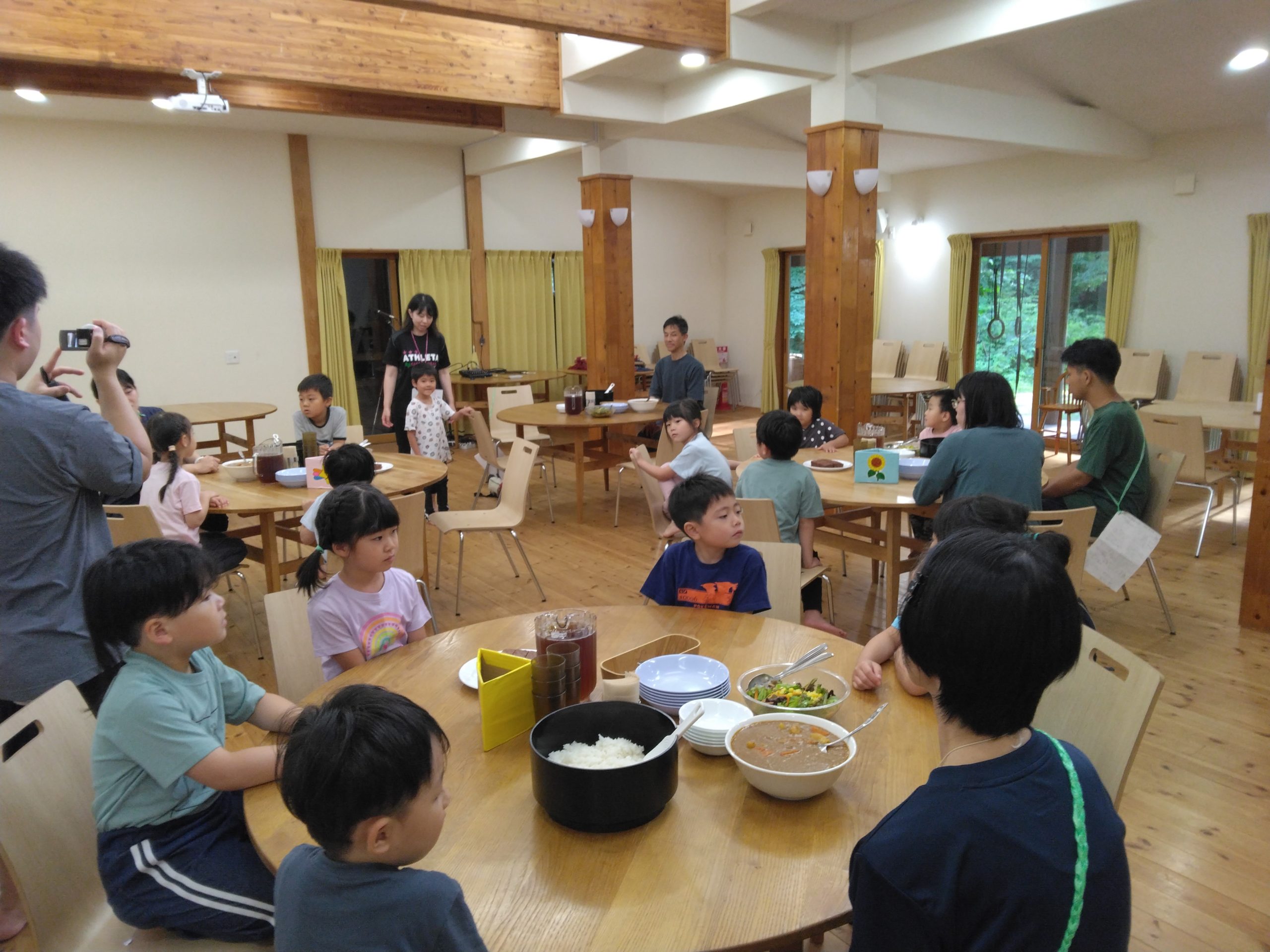 夕食タイム！！