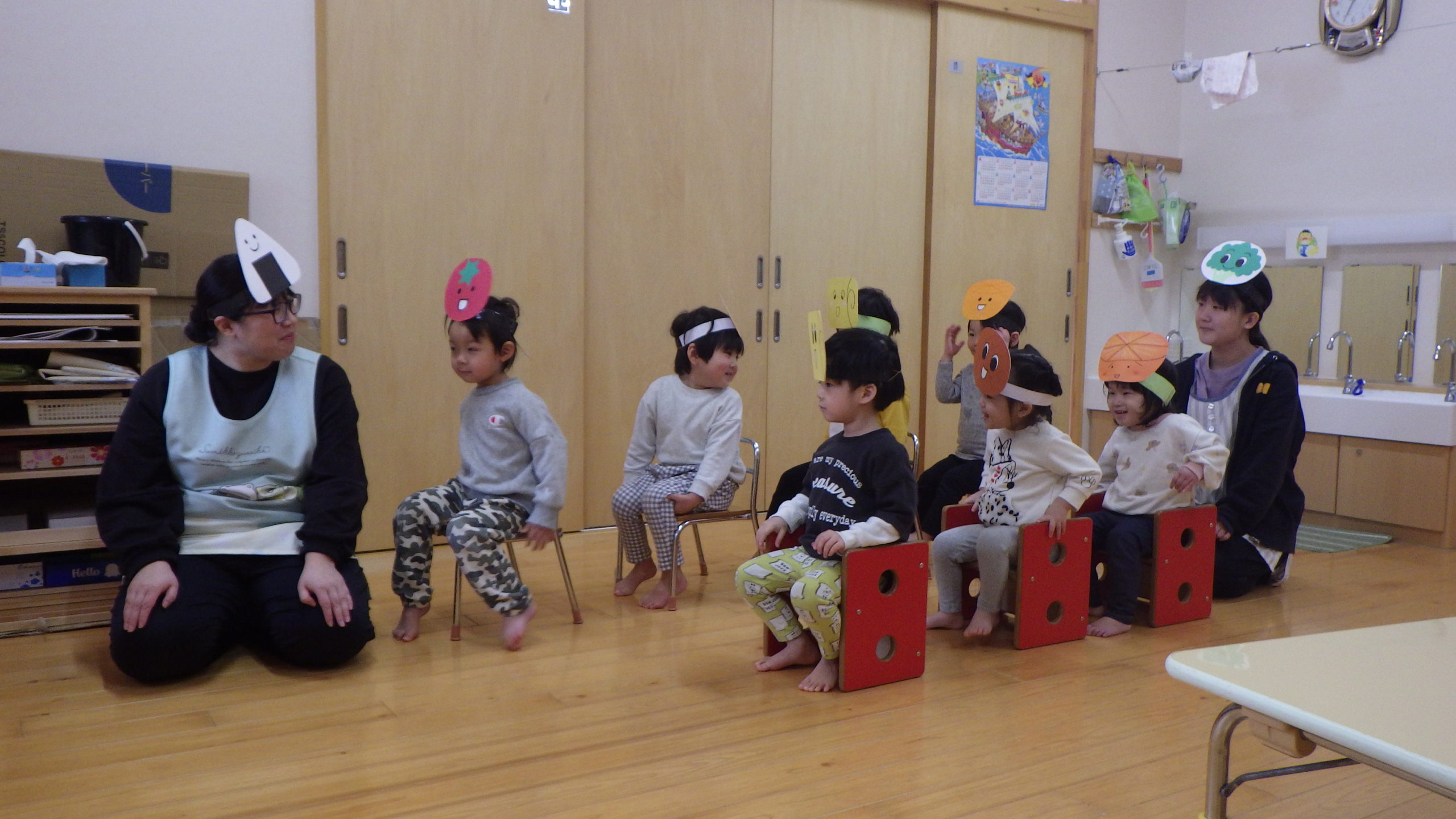 子どもの様子（ひまわり組）