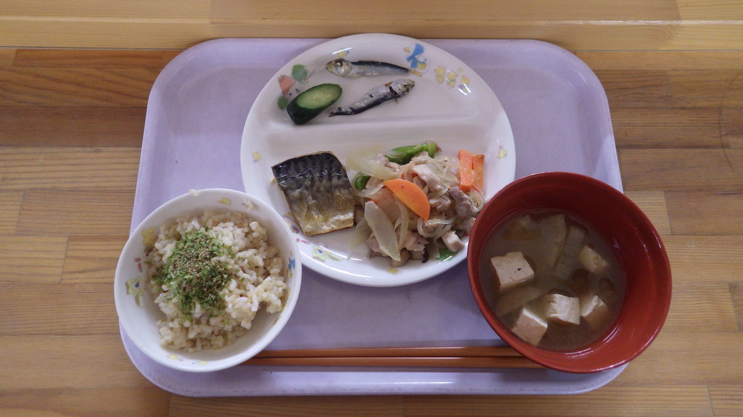 今日の給食